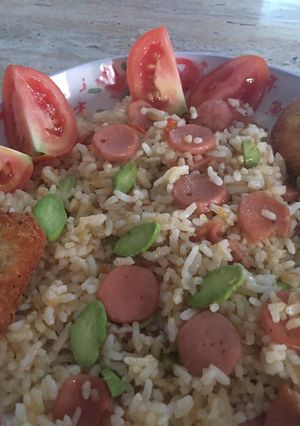 Foto resep Nasi Goreng Nugget Pete