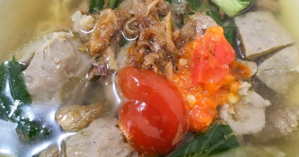 Resep Bakso Homemade Oleh Rima Suci Cookpad