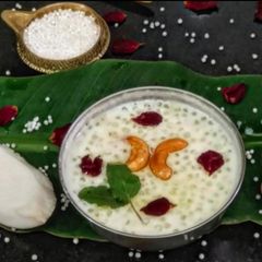 A picture of Sabudana Kheer ✨ Creamy Sago Kheer Fo Mahashivratri Vrat Special 🔱🙏🌼.