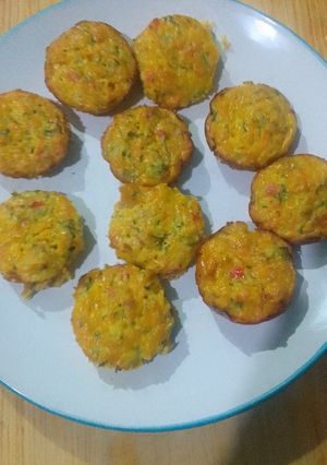 Una foto de Muffins de verduras!!
