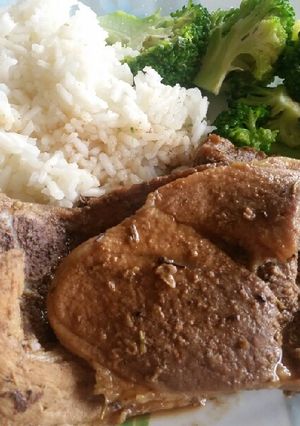 Una foto de Cerdo o Cochino en Mostaza y Miel