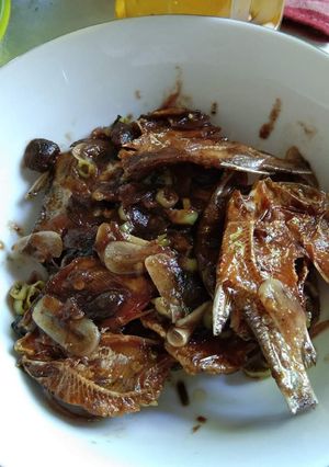 Foto resep Ikan Asin Asam manis
