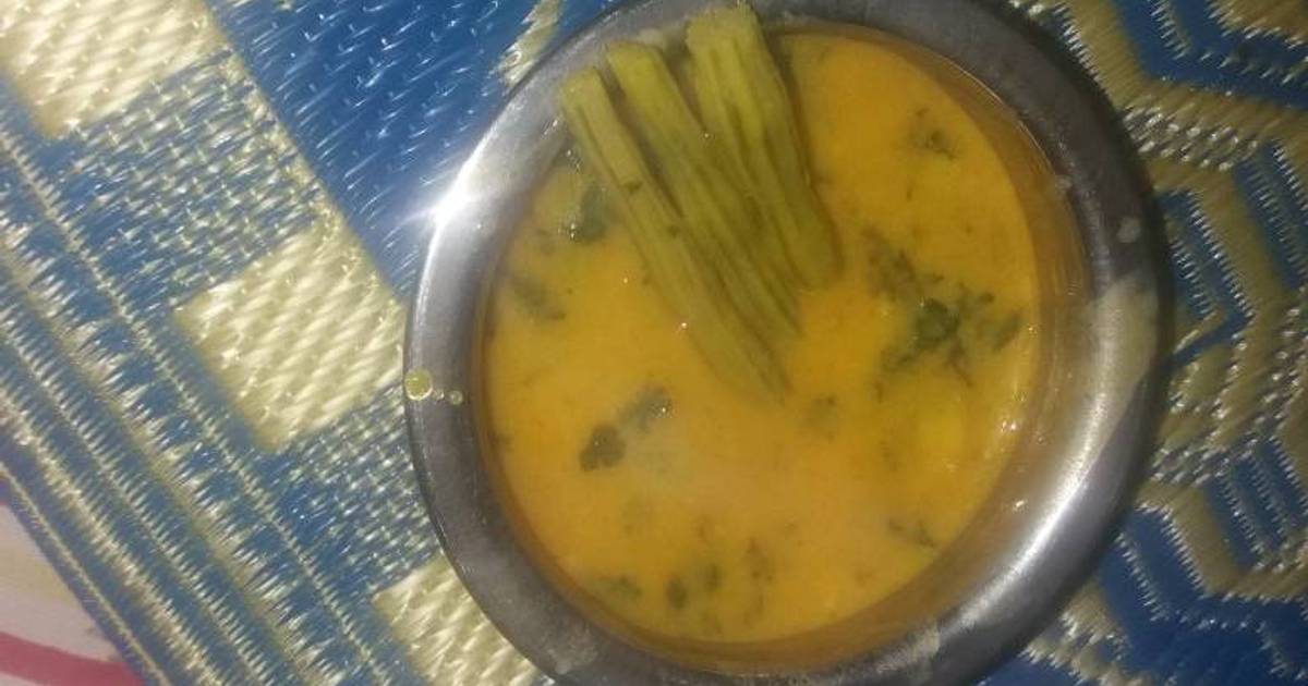 ड्रमस्टिक इन बेसन करी (Drumstick in besan curry recipe in hindi) रेसिपी