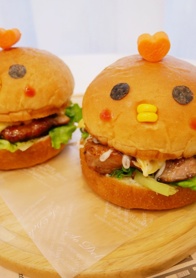 咕咕咕「小雞照燒雞腿堡」肉質嫩又多汁！！ 的食譜成品照片