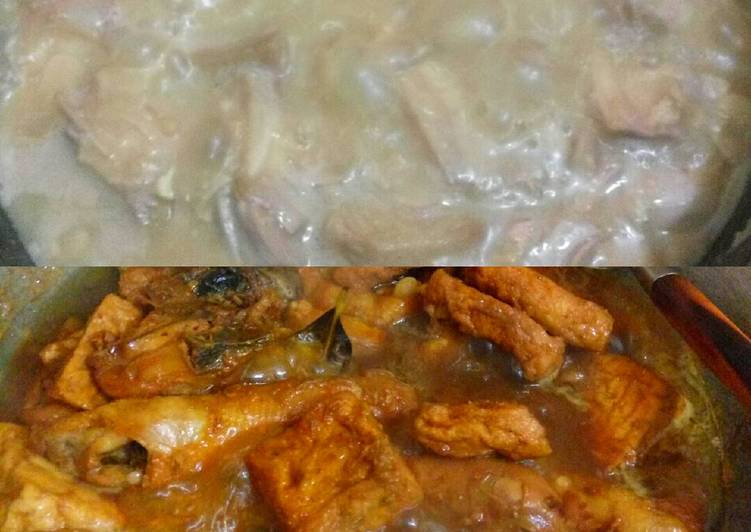 Resep Sayur gori plus bacem tahu tempe ayam yang Lezat Sekali