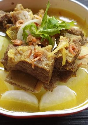 Foto resep Soto iga lobak