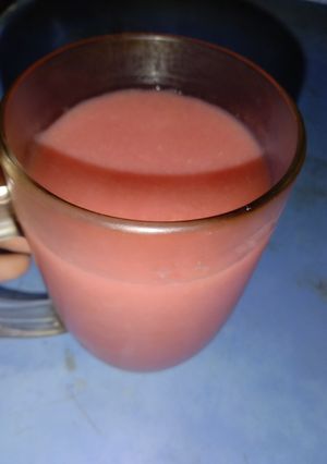 Foto resep Jus jambu biji merah