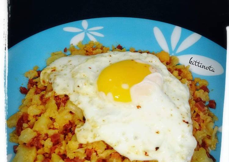 Migas de coliflor (Thermomix)