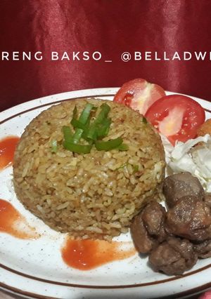Foto resep Nasi Goreng Bakso