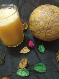 A picture of Bael Juice.