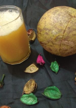 A picture of Bael Juice.