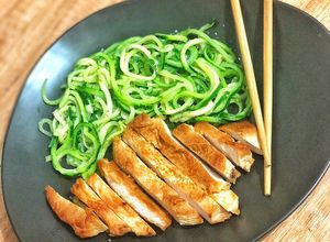 O poză a rețetei Spaghete de Zucchini cu piept de curcan 🦃.