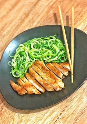 O poză a rețetei Spaghete de Zucchini cu piept de curcan 🦃.