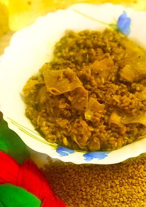 A picture of Rajasthani Papad Dana Methi ki sabji.