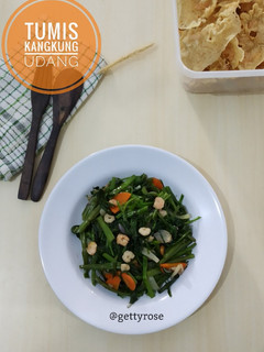 Foto resep Tumis Kangkung Udang