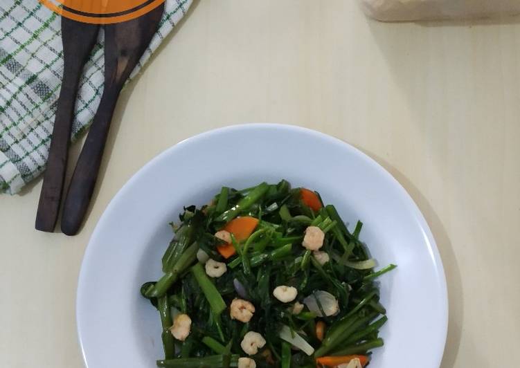 Tumis Kangkung Udang