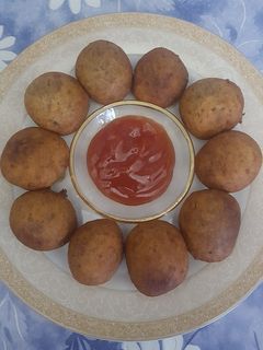 صورة لوصفة كرات البطاطا بالجبنة