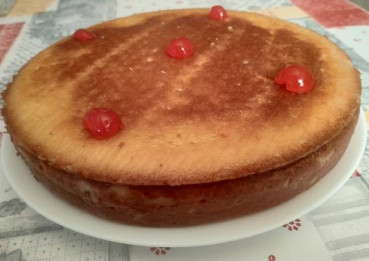 Bizcocho de naranja con glaseado