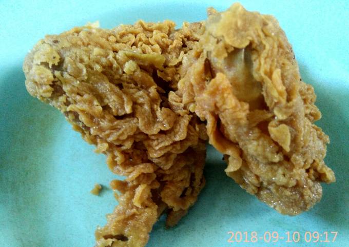 Ayam goreng tepung,no ribet