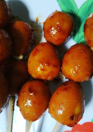 Foto resep Sate telur puyuh