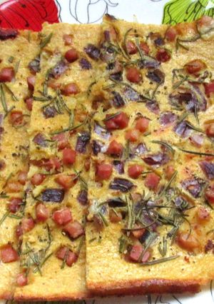 Farinata - Csicseriborsólepény recept fotója