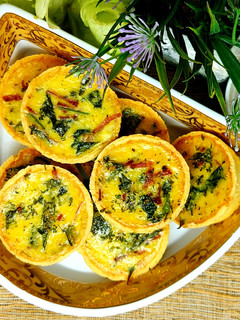 Foto resep Quiche Lorraine (Pie Bayam)