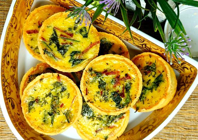 Quiche Lorraine (Pie Bayam)