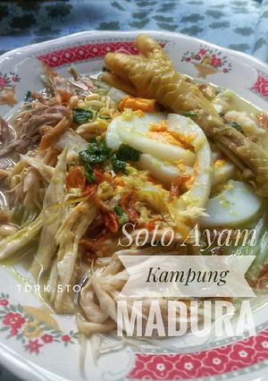 Foto resep Soto ayam kampung khas madura