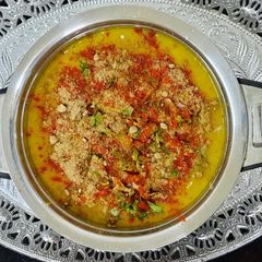A picture of Sindhi special Moong Makhani dal.