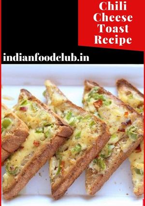 A picture of Chilli Cheese Toast.
