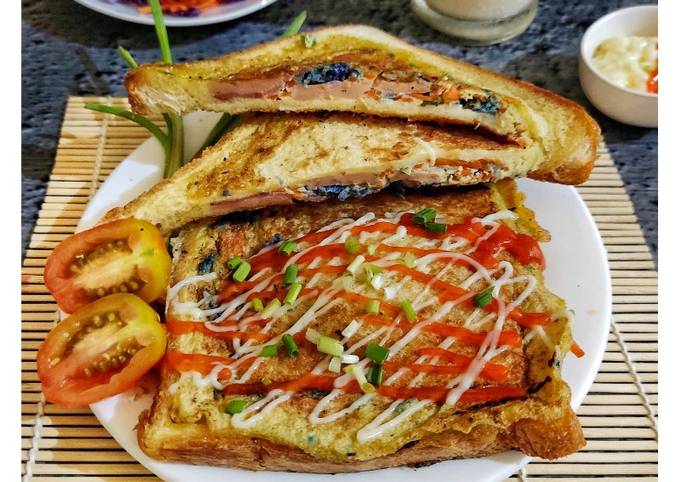 Resep Korean Street Toast Gilgeori Toast Sandwich Korea Oleh Tyas