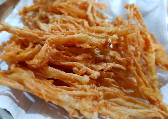 Resep Jamur Enoki Goreng Oleh Cici Cookpad