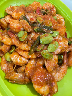 Foto resep Udang pete balado