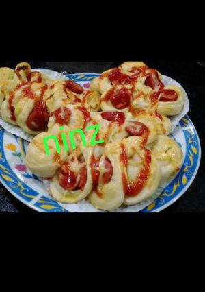 Foto resep Roti pisang sosis keju, tanpa ulen... empuk, pasti berhasil #indonesiamemasak