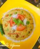 Vegetable Upma (Restaurant Style)