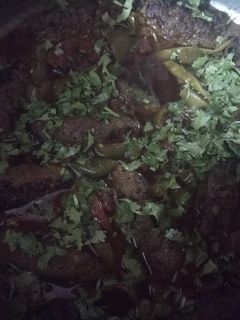 A picture of Beef gravy seekh kabab for iftar.