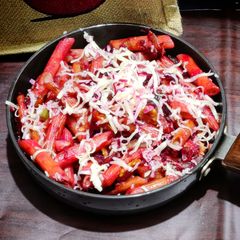 A picture of Pink Pasta.