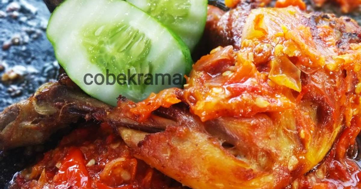 239 resep ayam penyet sambal enak dan sederhana - Cookpad