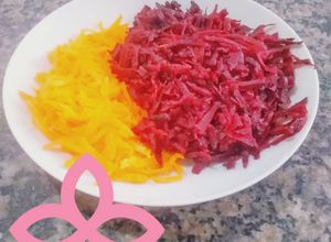 Foto de Salada de Cenouras e Beterraba 🫜🥕
