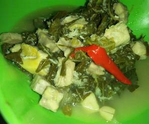 Fresh, Membuat Oblok&amp;#34; daun singkong Yummy Mantul