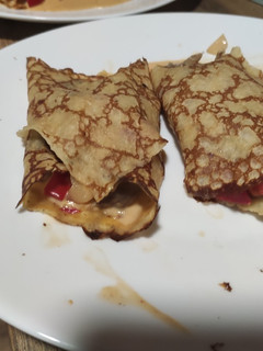 Una foto de Crepes salados