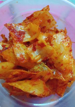 Foto resep Kripik singkong balado