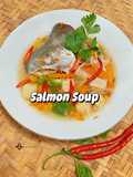 Soup ikan Kepala Salmon 🐟Simple, enak & Cepat🍲