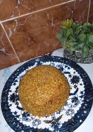 صورة لوصفة برغل بالطماطم