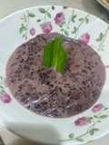Bubur Pulut Hitam Kuah Santan