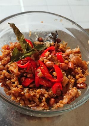 Foto resep Kering Tempe Rebon Kacang