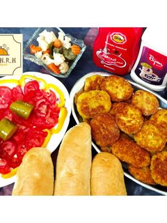 عکسی از دستور کتلت مرغ ترد و خوشمزه غزال پز