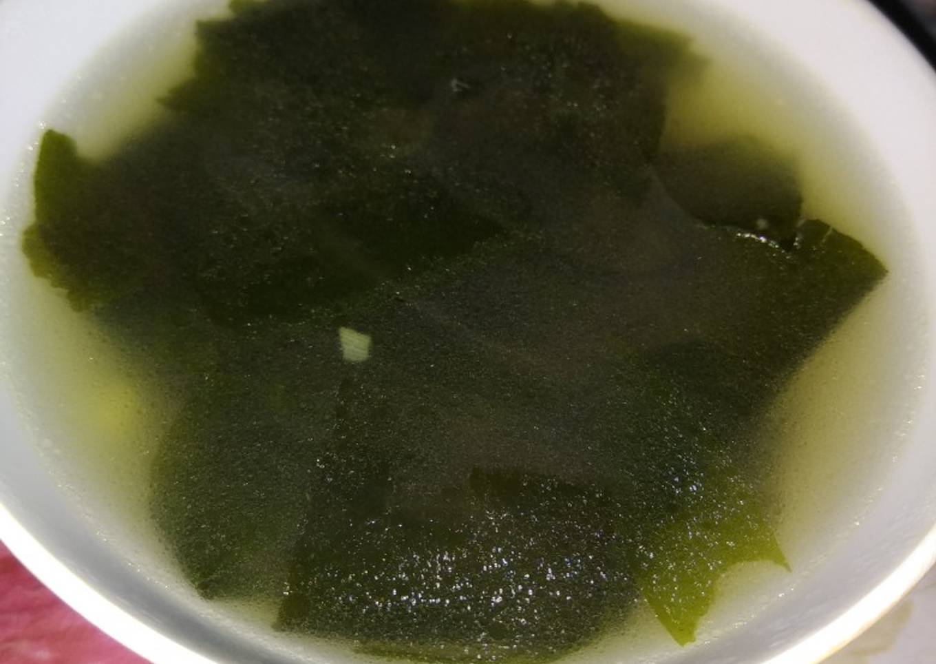 Sup wakame