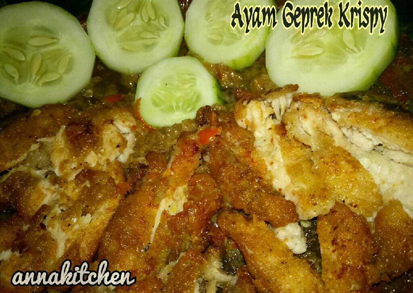 Cara Gampang Membuat Ayam Geprek Krispy, Lezat