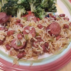 A picture of Skillet Red Beans and Rice.